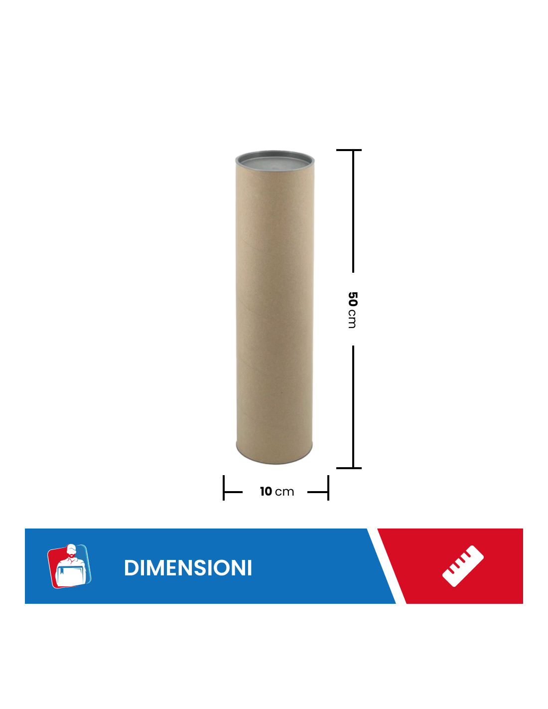 Mazzetta filettataM10 (spessore tubo 0,6-0,9 mm) Ø 25 mm - JointModular