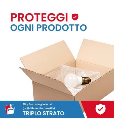 Pluriball 50X50 35GR/mq + hd - Protezione e Materiale Imballaggio