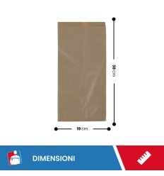 SACCHETTI AVANA 19x38 - Imballaggi alimentari 2