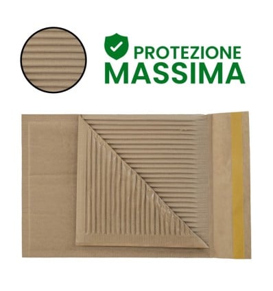 Buste imbottite in carta K/7 350x470 personalizzate - Buste Per Spedizioni