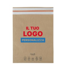 Buste a sacco per spedizione e reso in carta 350x420+80 personalizzate - Buste Per Spedizioni