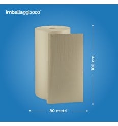 ROTOLO ONDULATO 100X80 250 GR/MQ - Protezione E Materiale Imballaggio 2