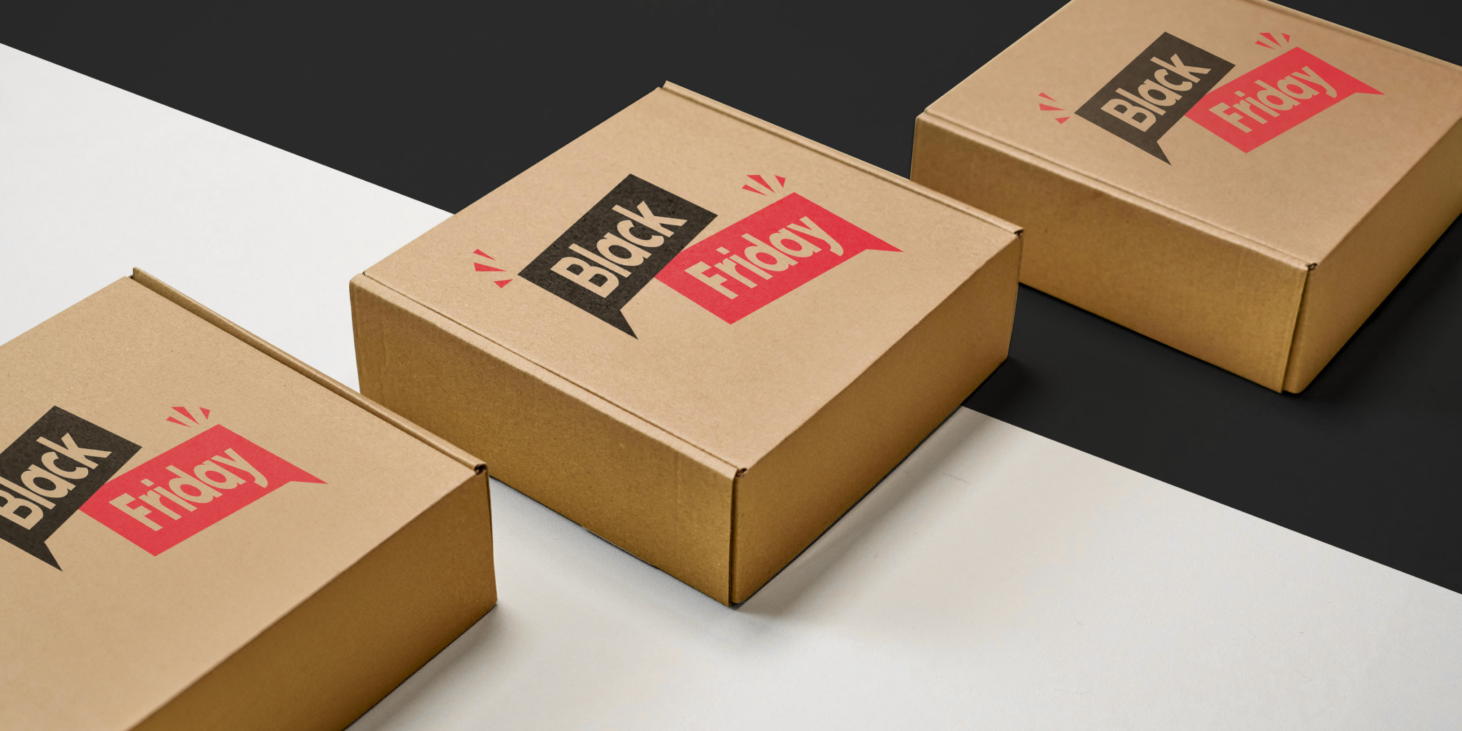 Packagin personalizzato fondamentale per black friday