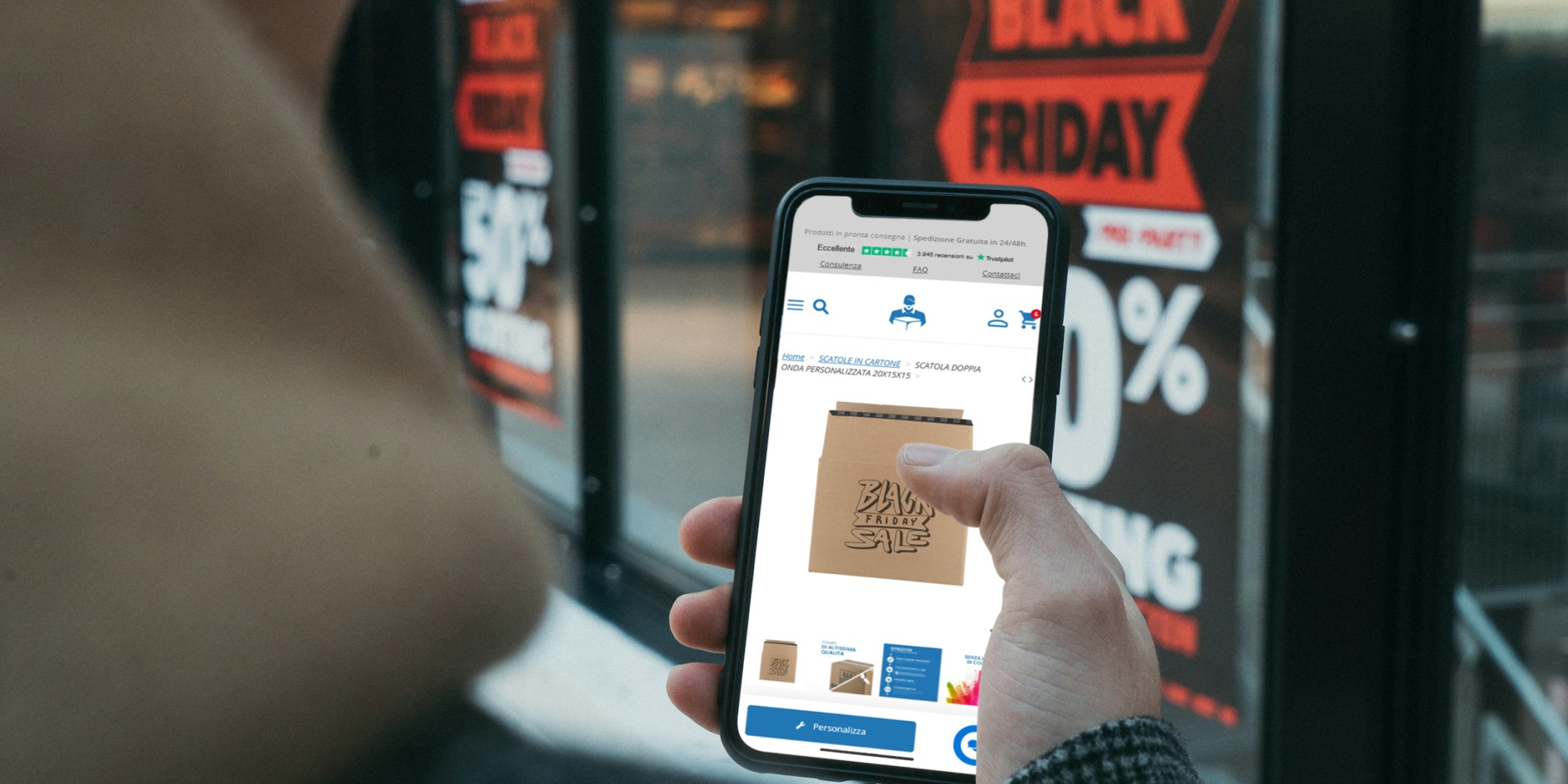 Packaging personalizzato: come distinguersi nel Black Friday